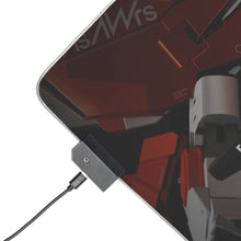 Load image into Gallery viewer, Anime Gundam RGB LED Mouse Pad (Desk Mat)