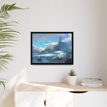 Load image into Gallery viewer, Anime Howl's Moving Castle Canvas Framed Art Print