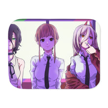 Load image into Gallery viewer, Anime Chainsaw Man Sherpa Blanket