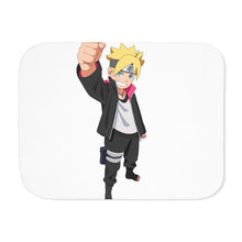 Load image into Gallery viewer, Boruto Sherpa Blanket