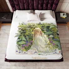 Load image into Gallery viewer, Violet Evergarden Sherpa Blanket
