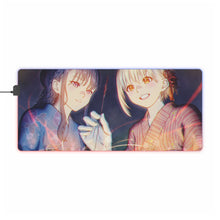 Load image into Gallery viewer, Lycoris Recoil Takina Inoue, Chisato Nishikigi RGB LED Mouse Pad (Desk Mat)