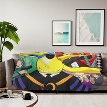 Load image into Gallery viewer, Assassination classroom's poster Sherpa Blanket