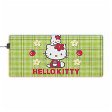 Load image into Gallery viewer, Anime Hello Kitty RGB LED Mouse Pad (Desk Mat)