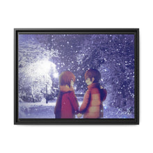 Load image into Gallery viewer, Anime ERASED Canvas Framed Art Print