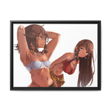 Load image into Gallery viewer, Tiona and Tione Canvas Framed Art Print