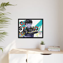 Load image into Gallery viewer, Mob Psycho 100 Shigeo Kageyama Canvas Framed Art Print