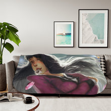 Load image into Gallery viewer, Anime Kakegurui Sherpa Blanket