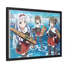 Load image into Gallery viewer, Anime Kantai Collection Canvas Framed Art Print
