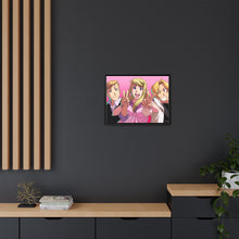 Load image into Gallery viewer, Alphonse, Winry and Edward Canvas Framed Art Print
