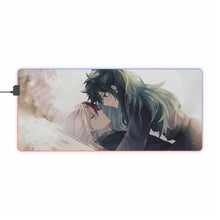 Load image into Gallery viewer, My Hero Academia Izuku Midoriya RGB LED Mouse Pad (Desk Mat)