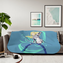 Load image into Gallery viewer, Is It Wrong To Try To Pick Up Girls In A Dungeon? Sherpa Blanket