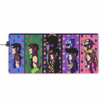 Load image into Gallery viewer, Jojo's Bizarre Adventure RGB LED Mouse Pad (Desk Mat)