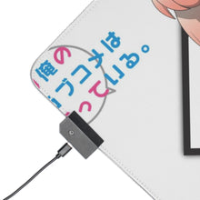 Load image into Gallery viewer, Yui Yuigahama RGB LED Mouse Pad (Desk Mat)