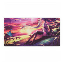 Load image into Gallery viewer, Hatsune Miku sitting under the setting sun Mouse Pad (Desk Mat)