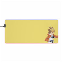 Load image into Gallery viewer, tsunayoshi sawada katekyo hitman reborn minimalist RGB LED Mouse Pad (Desk Mat)
