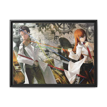 Load image into Gallery viewer, Makise & Kyouma Worldline Canvas Framed Art Print
