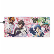 Load image into Gallery viewer, Glass Heart Princess RGB LED Mouse Pad (Desk Mat)