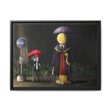 Load image into Gallery viewer, Assassination Classroom Koro-sensei, Karma Akabane, Nagisa Shiota Canvas Framed Art Print