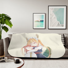 Load image into Gallery viewer, Miss Kobayashi's Dragon Maid Sherpa Blanket