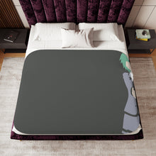 Load image into Gallery viewer, Assassination Classroom Kaede Kayano Sherpa Blanket