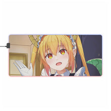Load image into Gallery viewer, Miss Kobayashi's Dragon Maid Kobayashi San Chi No Maid Dragon, Tohru RGB LED Mouse Pad (Desk Mat)