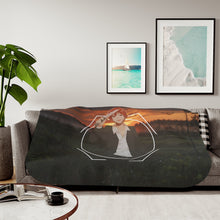 Load image into Gallery viewer, Assassination Classroom Karma Akabane Sherpa Blanket