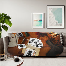 Load image into Gallery viewer, Anime Cowboy Bebop Sherpa Blanket