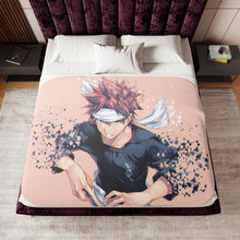 Load image into Gallery viewer, Food Wars: Shokugeki no Soma Sherpa Blanket
