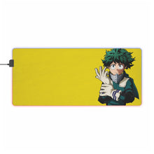 Load image into Gallery viewer, My Hero Academia Izuku Midoriya RGB LED Mouse Pad (Desk Mat)