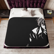 Load image into Gallery viewer, Anime Death Note Sherpa Blanket