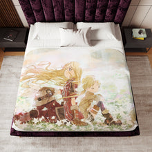 Load image into Gallery viewer, Anime Made In A Sherpa Blanket