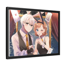 Load image into Gallery viewer, Itsuki Sumeragi and Kaede Manyuda Canvas Framed Art Print