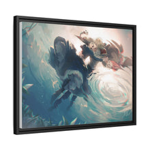 Load image into Gallery viewer, Anime Howl's Moving Castle Canvas Framed Art Print