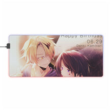 Load image into Gallery viewer, My Hero Academia RGB LED Mouse Pad (Desk Mat)