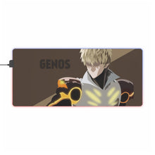 Load image into Gallery viewer, Anime One-Punch Man RGB LED Mouse Pad (Desk Mat)