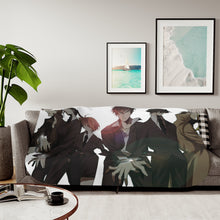 Load image into Gallery viewer, Psycho- Pass Main Members Sherpa Blanket