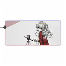 Load image into Gallery viewer, Nao Tomori With her camera RGB LED Mouse Pad (Desk Mat)