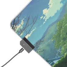 Load image into Gallery viewer, Anime Landscape RGB LED Mouse Pad (Desk Mat)