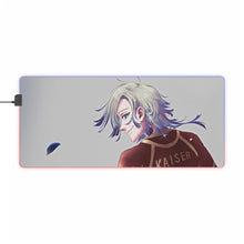 Load image into Gallery viewer, Blue Lock RGB LED Mouse Pad (Desk Mat)