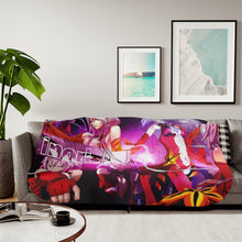 Load image into Gallery viewer, Anime Guilty Crown Sherpa Blanket