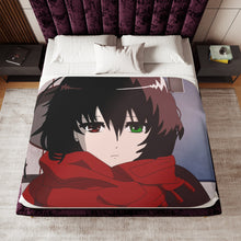 Load image into Gallery viewer, Another Mei Misaki Sherpa Blanket