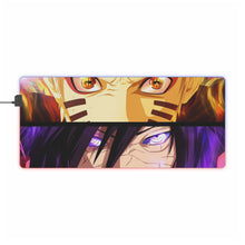 Load image into Gallery viewer, Naruto Vs Madara RGB LED Mouse Pad (Desk Mat)