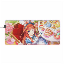 Load image into Gallery viewer, The Quintessential Quintuplets - Itsuki Nakano RGB LED Mouse Pad (Desk Mat)