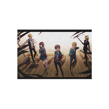 Load image into Gallery viewer, Durarara!! Shizuo Heiwajima, Celty Sturluson, Masaomi Kida, Anri Sonohara Rug
