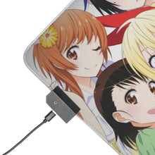 Load image into Gallery viewer, Nisekoi Chitoge Kirisaki, Kosaki Onodera, Seishirou Tsugumi, Marika Tachibana RGB LED Mouse Pad (Desk Mat)