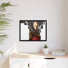 Load image into Gallery viewer, Saitama Render Canvas Framed Art Print