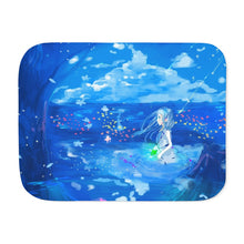 Load image into Gallery viewer, Anohana Meiko Honma Sherpa Blanket