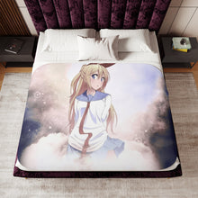 Load image into Gallery viewer, Anime Nisekoi Sherpa Blanket