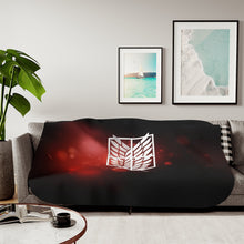 Load image into Gallery viewer, Wings of freedom Sherpa Blanket